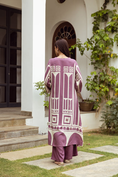 Muslin Printed Kurta Set