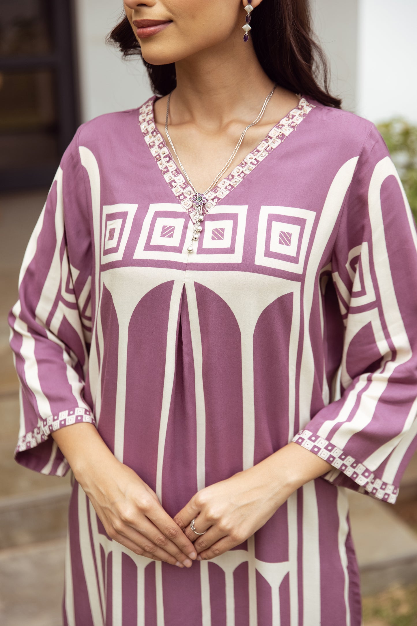 Muslin Printed Kurta Set