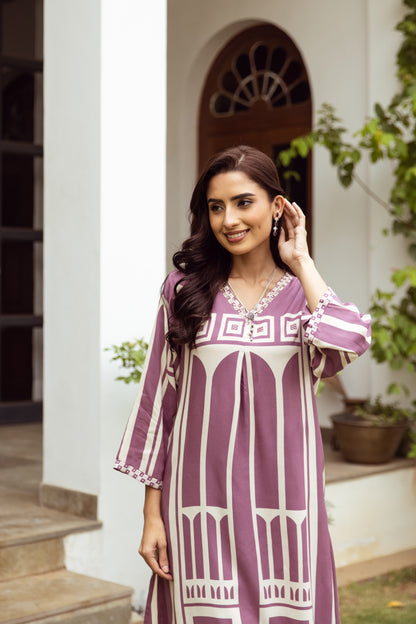 Muslin Printed Kurta Set